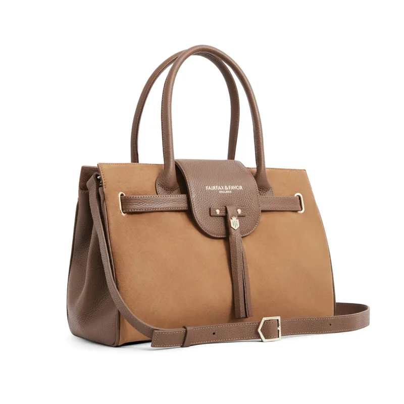 Fairfax and Favor Windsor Handbag - Tan-1